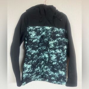 Roxy Snow Jacket Womens Large Ski Snowboard Removable Fleece Inside